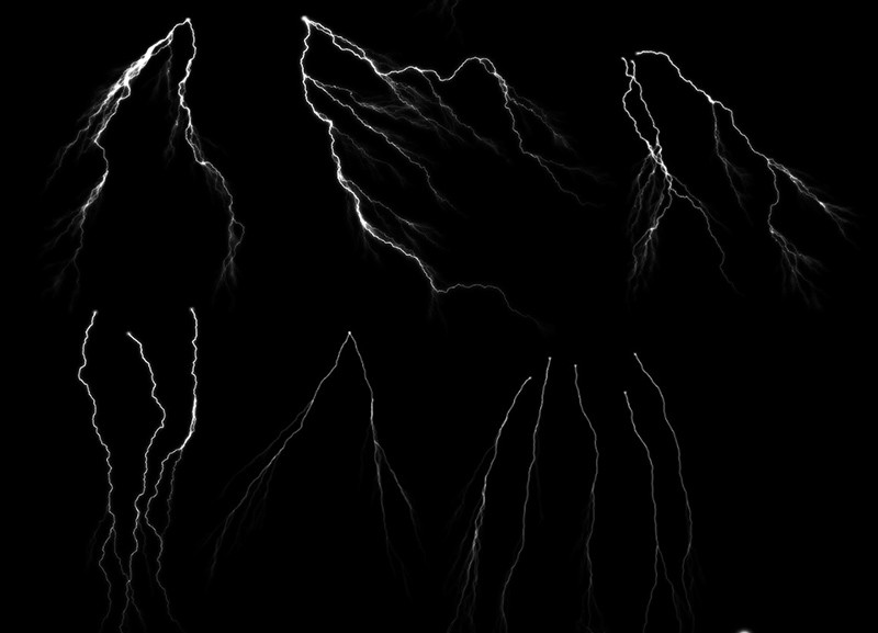 ArtStation - Lightning Photoshop Brushes | Brushes